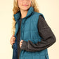 VERY J Zip Up Puffer Padded Warm Vest