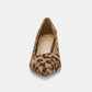 Beast Fashion Faux Suede Leopard Point Toe Pumps