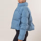 HYFVE Quilted Back Drawstring Puffer Jacket