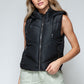 Snobbish Zip Up Quilted Hooded Vest