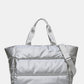 Puffer Quilted Nylon Travel Bag