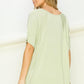 At Rest Oversized Short Sleeve Top