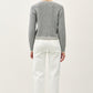 Be Cool Cable Knit Long Sleeve Contrast Edge Cardigan