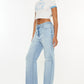 Kancan Distressed High Waist Straight Jeans