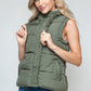 Snobbish Snap and Zip Closure Hooded Vest