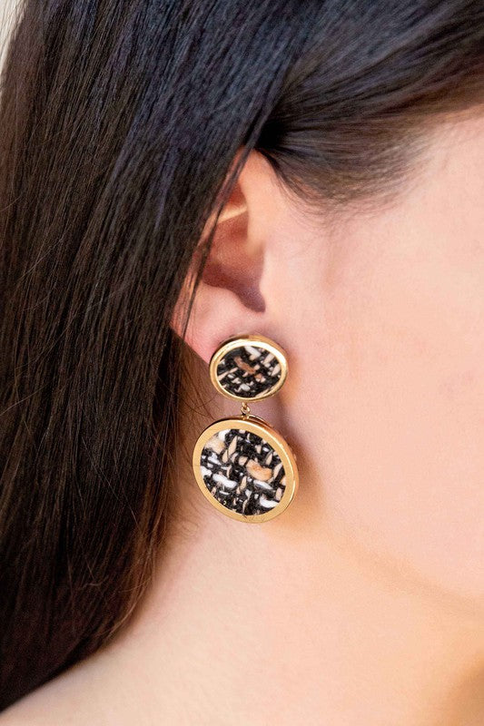 Going Places Circle Drop Earrings