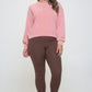 Yelete Full Size Fleece Lined High Waisted Leggings