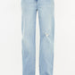 Kancan Distressed High Waist Straight Jeans