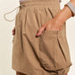 ADORA Drawstring Skort with Pockets