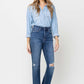 Super High Rise Straight Leg Jeans