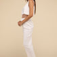 D-Linen Blended Top and Pants Set