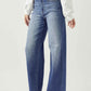 Risen Full Size High Rise Wide Leg Jeans