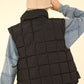 VERY J Zip Up Puffer Padded Warm Vest