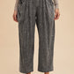 Annie Wear Mineral Washed Elastic Waist Pants