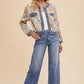 Annie Wear Decorative Seams Wide Leg Jeans