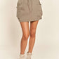 ADORA Drawstring Skort with Pockets