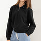 HYFVE Half Zip Drop Shoulder Sweatshirt