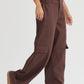 HYFVE Elastic Waist Wide-Leg Cargo Pants