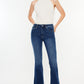 Kancan Cat's Whiskers Raw Hem Flare Jeans