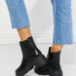 MMShoes What It Takes Lug Sole Chelsea Boots in Black