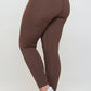 Yelete Full Size Fleece Lined High Waisted Leggings