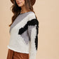 Annie Wear Color Block Drop Shoulder Sweater