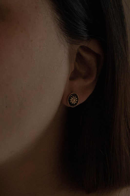 Pioneer Stud Earrings