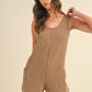 MABLE Sleeveless Knit Crop Jumpsuit with Pockets